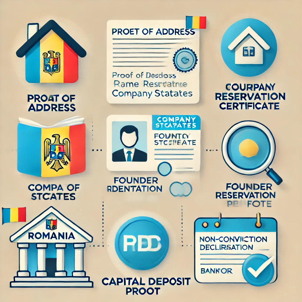 Les documents nécessaires pour domicilier une entreprise en Roumanie