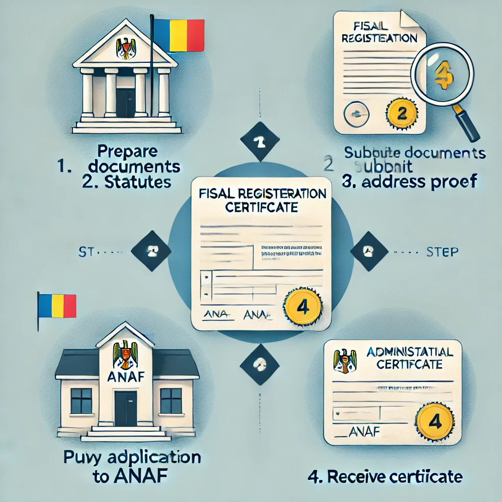 Comment obtenir un certificat d’enregistrement fiscal en Roumanie ?