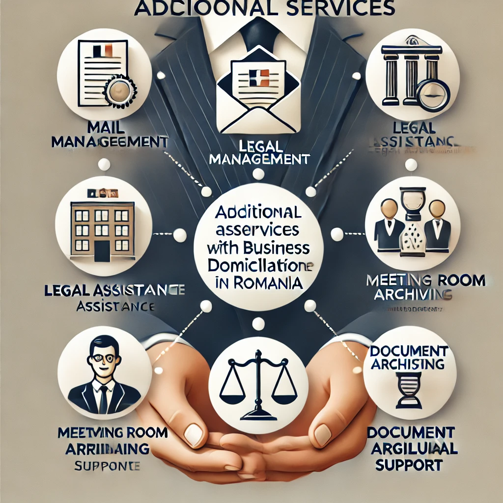 Services supplémentaires associés à la domiciliation en Roumanie