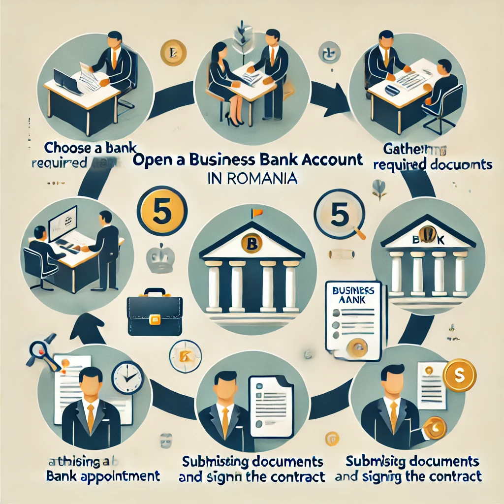 Comment ouvrir un compte bancaire en Roumanie pour votre entreprise ?