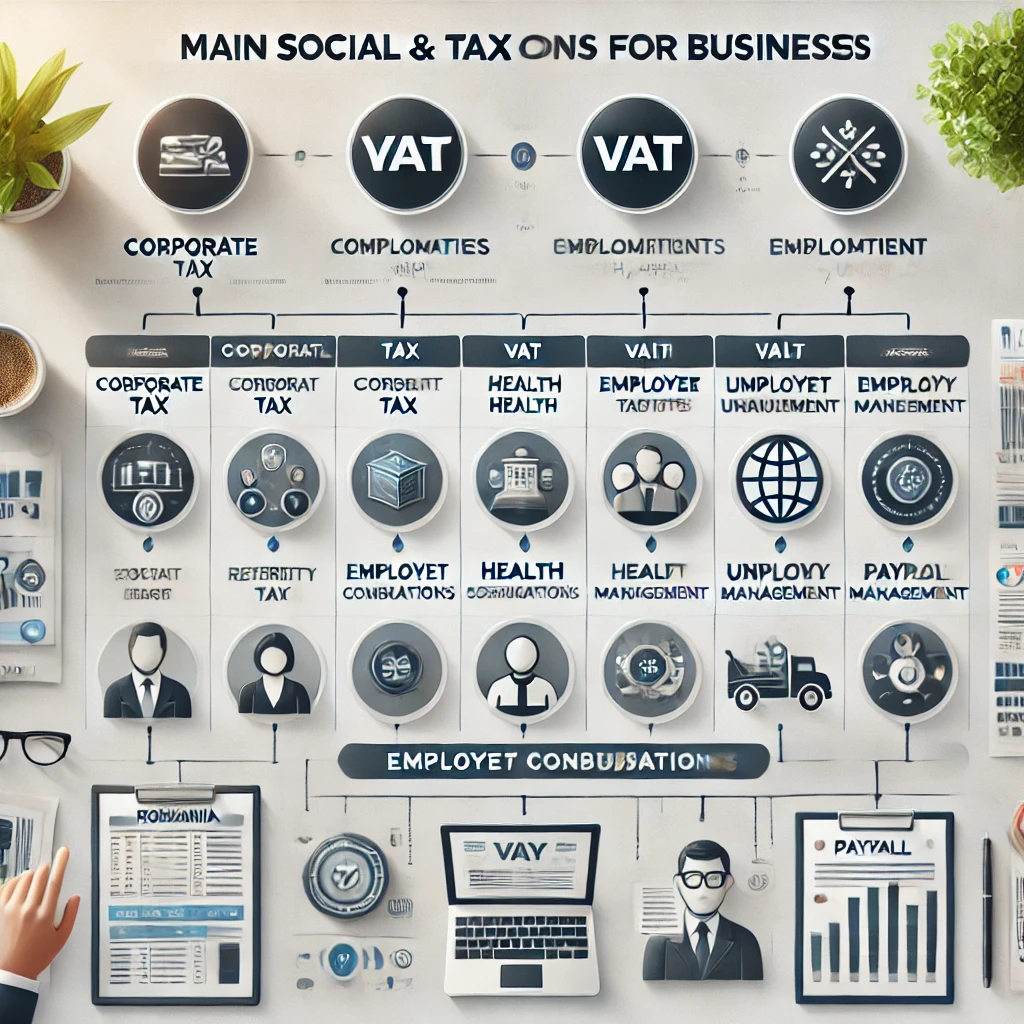 Les obligations sociales et fiscales des entreprises en Roumanie